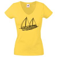 Lady-fit Valueweight V-Neck T-Shirt Thumbnail