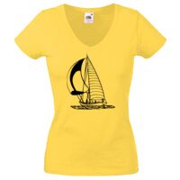 Lady-fit Valueweight V-Neck T-Shirt Thumbnail