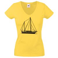 Lady-fit Valueweight V-Neck T-Shirt Thumbnail