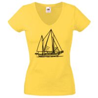 Lady-fit Valueweight V-Neck T-Shirt Thumbnail