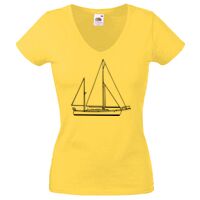 Lady-fit Valueweight V-Neck T-Shirt Thumbnail