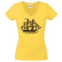 Lady-fit Valueweight V-Neck T-Shirt Thumbnail