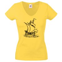 Lady-fit Valueweight V-Neck T-Shirt Thumbnail