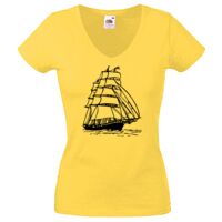 Lady-fit Valueweight V-Neck T-Shirt Thumbnail