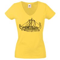 Lady-fit Valueweight V-Neck T-Shirt Thumbnail