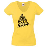 Lady-fit Valueweight V-Neck T-Shirt Thumbnail