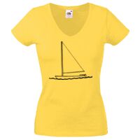 Lady-fit Valueweight V-Neck T-Shirt Thumbnail