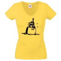 Lady-fit Valueweight V-Neck T-Shirt Thumbnail