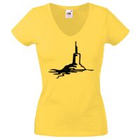 Lady-fit Valueweight V-Neck T-Shirt Thumbnail