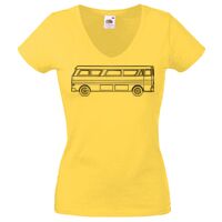 Lady-fit Valueweight V-Neck T-Shirt Thumbnail