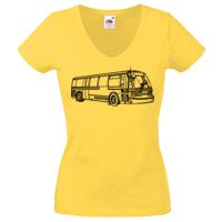 Lady-fit Valueweight V-Neck T-Shirt Thumbnail