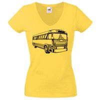 Lady-fit Valueweight V-Neck T-Shirt Thumbnail