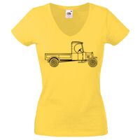 Lady-fit Valueweight V-Neck T-Shirt Thumbnail