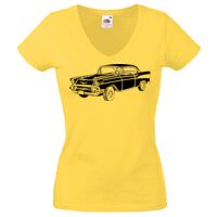 Lady-fit Valueweight V-Neck T-Shirt Thumbnail