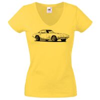 Lady-fit Valueweight V-Neck T-Shirt Thumbnail