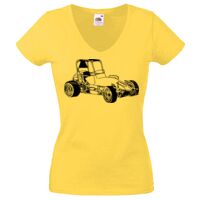 Lady-fit Valueweight V-Neck T-Shirt Thumbnail