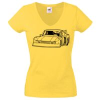 Lady-fit Valueweight V-Neck T-Shirt Thumbnail
