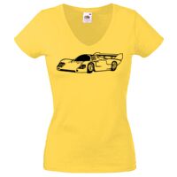 Lady-fit Valueweight V-Neck T-Shirt Thumbnail