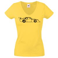 Lady-fit Valueweight V-Neck T-Shirt Thumbnail
