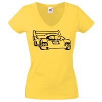 Lady-fit Valueweight V-Neck T-Shirt Thumbnail