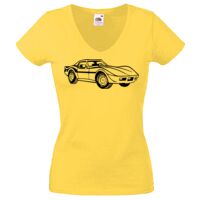 Lady-fit Valueweight V-Neck T-Shirt Thumbnail