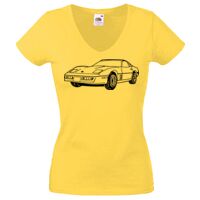 Lady-fit Valueweight V-Neck T-Shirt Thumbnail