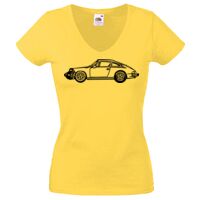 Lady-fit Valueweight V-Neck T-Shirt Thumbnail
