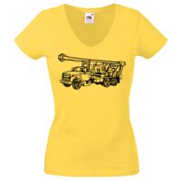 Lady-fit Valueweight V-Neck T-Shirt Thumbnail