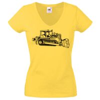 Lady-fit Valueweight V-Neck T-Shirt Thumbnail