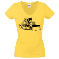 Lady-fit Valueweight V-Neck T-Shirt Thumbnail