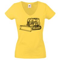 Lady-fit Valueweight V-Neck T-Shirt Thumbnail