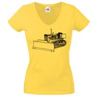 Lady-fit Valueweight V-Neck T-Shirt Thumbnail