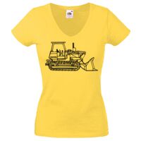 Lady-fit Valueweight V-Neck T-Shirt Thumbnail