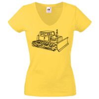 Lady-fit Valueweight V-Neck T-Shirt Thumbnail