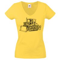 Lady-fit Valueweight V-Neck T-Shirt Thumbnail