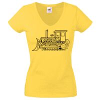 Lady-fit Valueweight V-Neck T-Shirt Thumbnail