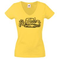 Lady-fit Valueweight V-Neck T-Shirt Thumbnail