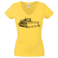 Lady-fit Valueweight V-Neck T-Shirt Thumbnail