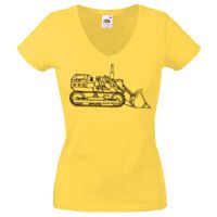 Lady-fit Valueweight V-Neck T-Shirt Thumbnail