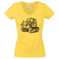 Lady-fit Valueweight V-Neck T-Shirt Thumbnail