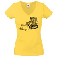 Lady-fit Valueweight V-Neck T-Shirt Thumbnail