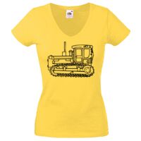 Lady-fit Valueweight V-Neck T-Shirt Thumbnail