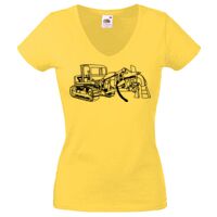 Lady-fit Valueweight V-Neck T-Shirt Thumbnail