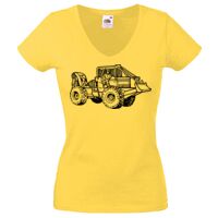 Lady-fit Valueweight V-Neck T-Shirt Thumbnail