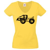 Lady-fit Valueweight V-Neck T-Shirt Thumbnail