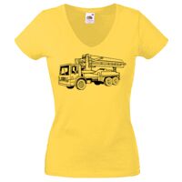 Lady-fit Valueweight V-Neck T-Shirt Thumbnail