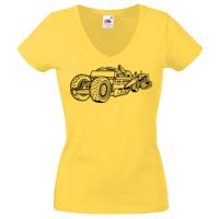 Lady-fit Valueweight V-Neck T-Shirt Thumbnail