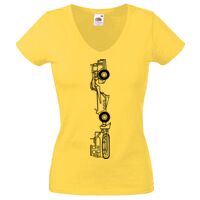Lady-fit Valueweight V-Neck T-Shirt Thumbnail