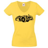 Lady-fit Valueweight V-Neck T-Shirt Thumbnail