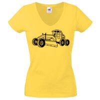 Lady-fit Valueweight V-Neck T-Shirt Thumbnail